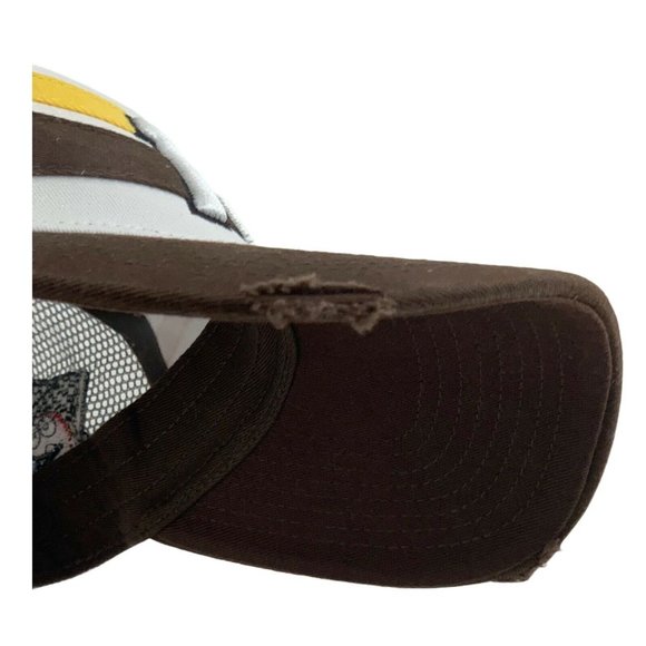 Kyle Busch #18 M&M's Joe Gibbs Racing NASCAR Adjustable Trucker Cap Hat - Picture 7 of 11